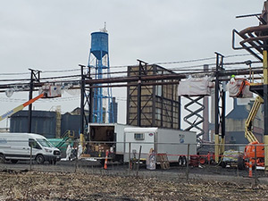 January 2021 - Removing Asbestos-Containing Materials west of Coke Rail Yard